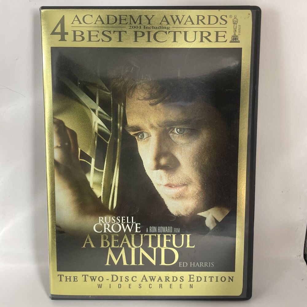 A Beautiful Mind (DVD, 2002, 2-Disc Set, Limited Edition Packaging Widescreen...
